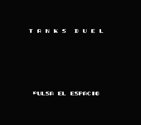 El Mejor MSX #1 - Tank Duel